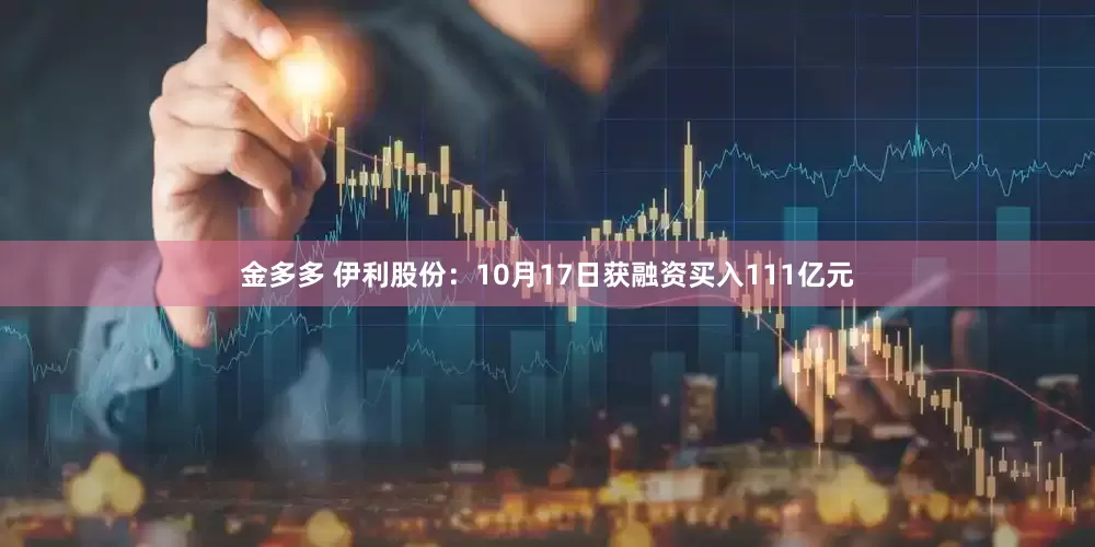 金多多 伊利股份：10月17日获融资买入111亿元